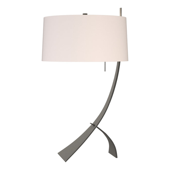 Hubbardton Forge 272666-SKT-20-SE1695 One Light Table Lamp, Natural Iron