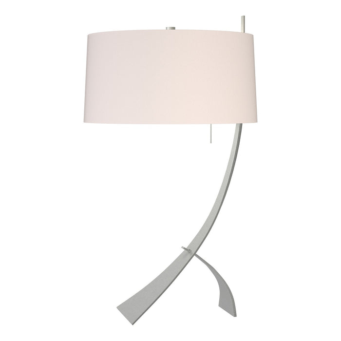 Hubbardton Forge 272666-SKT-82-SE1695 One Light Table Lamp, Vintage Platinum