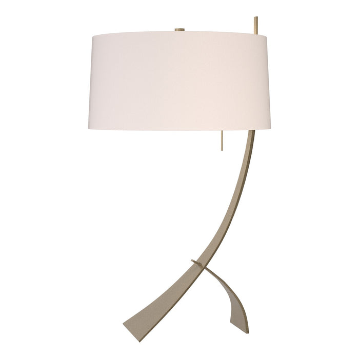 Hubbardton Forge 272666-SKT-84-SE1695 One Light Table Lamp, Soft Gold