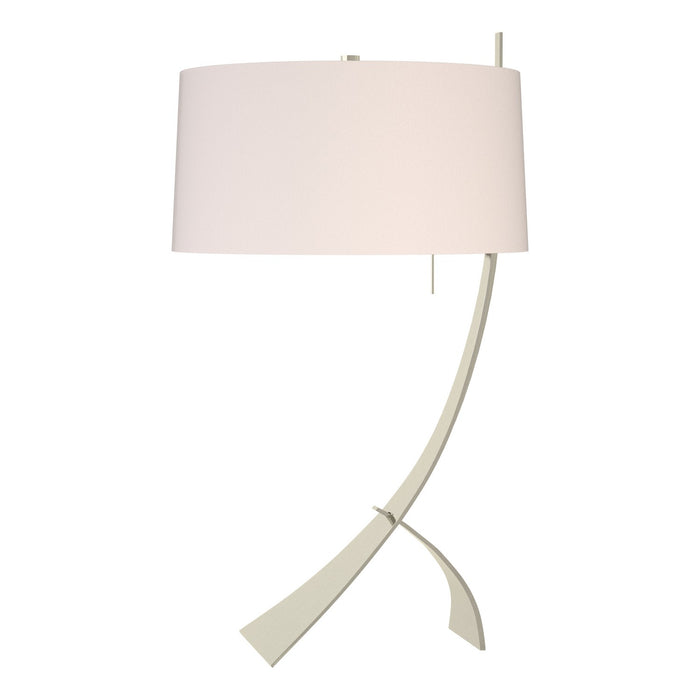 Hubbardton Forge 272666-SKT-85-SE1695 One Light Table Lamp, Sterling