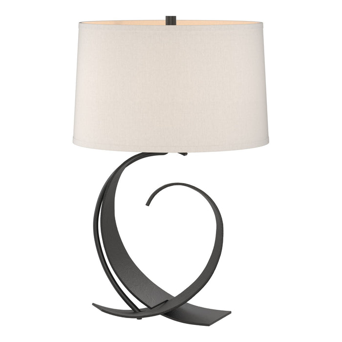 Hubbardton Forge 272674-SKT-10-SE1494 One Light Table Lamp, Black