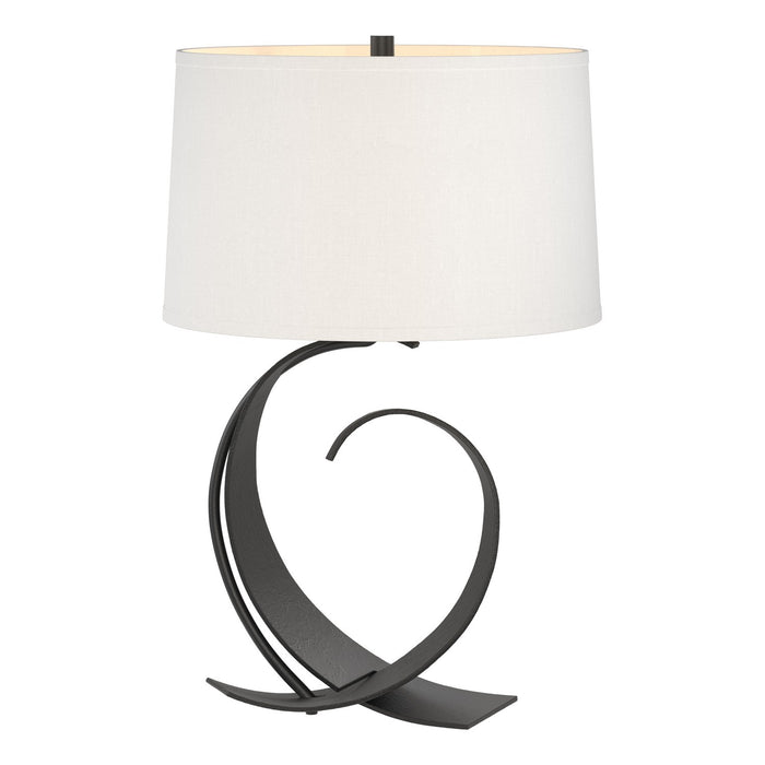 Hubbardton Forge 272674-SKT-10-SF1494 One Light Table Lamp, Black
