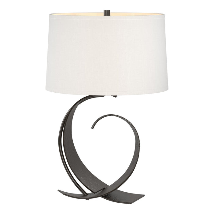 Hubbardton Forge 272674-SKT-14-SF1494 One Light Table Lamp, Oil Rubbed Bronze