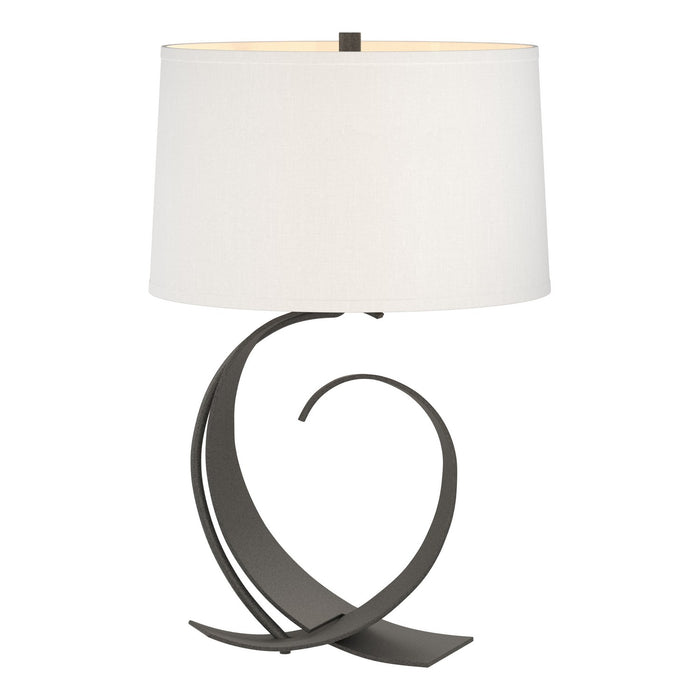 Hubbardton Forge 272674-SKT-20-SF1494 One Light Table Lamp, Natural Iron