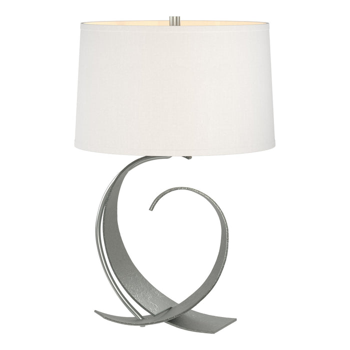 Hubbardton Forge 272674-SKT-82-SF1494 One Light Table Lamp, Vintage Platinum