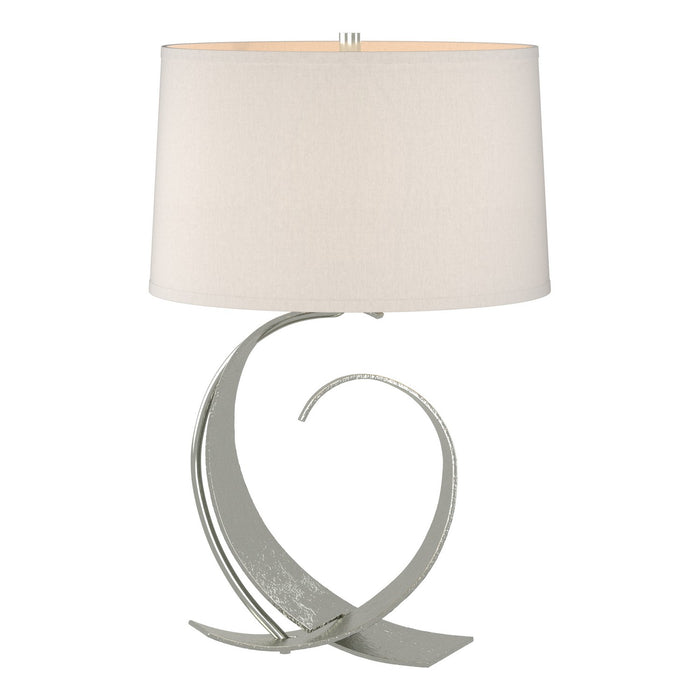 Hubbardton Forge 272674-SKT-85-SE1494 One Light Table Lamp, Sterling
