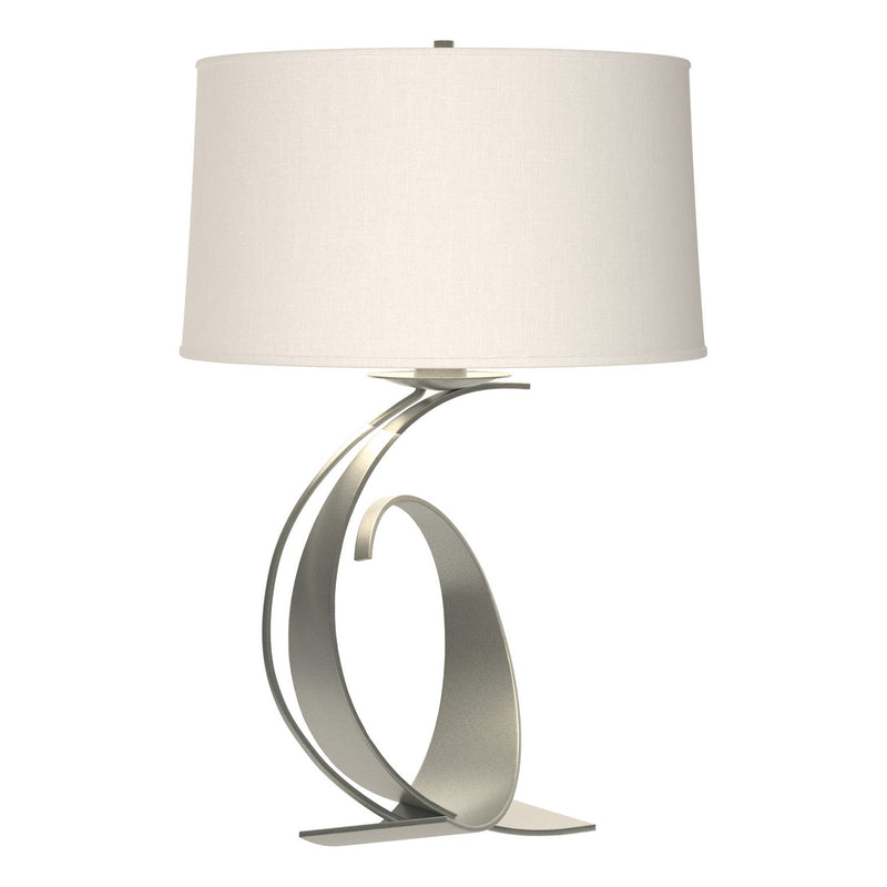 Hubbardton Forge 272678-SKT-82-SF1794 One Light Table Lamp, Vintage Platinum