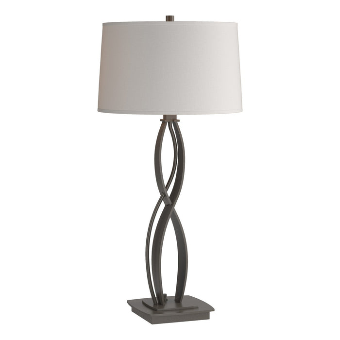 Hubbardton Forge 272686-SKT-07-SE1494 One Light Table Lamp, Dark Smoke