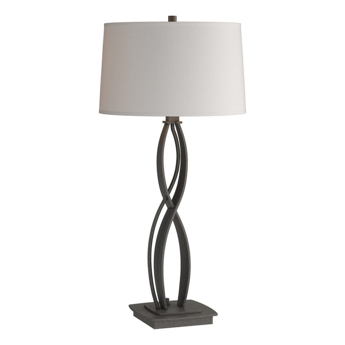 Hubbardton Forge 272686-SKT-20-SE1494 One Light Table Lamp, Natural Iron
