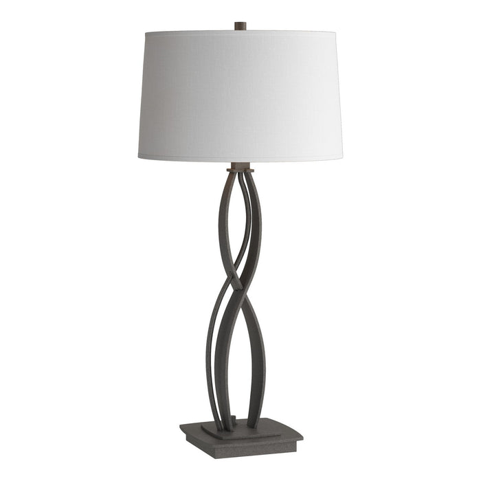Hubbardton Forge 272686-SKT-20-SF1494 One Light Table Lamp, Natural Iron