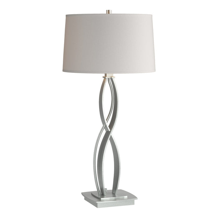 Hubbardton Forge 272686-SKT-82-SE1494 One Light Table Lamp, Vintage Platinum