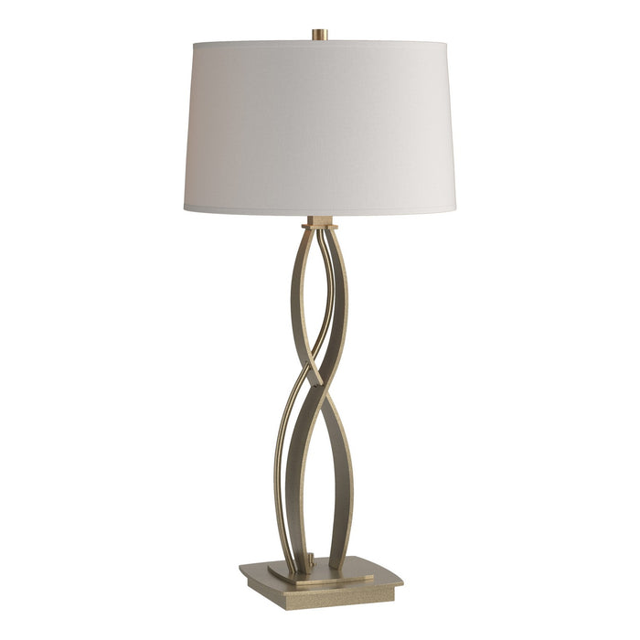 Hubbardton Forge 272686-SKT-84-SE1494 One Light Table Lamp, Soft Gold