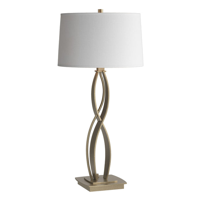 Hubbardton Forge 272686-SKT-84-SF1494 One Light Table Lamp, Soft Gold