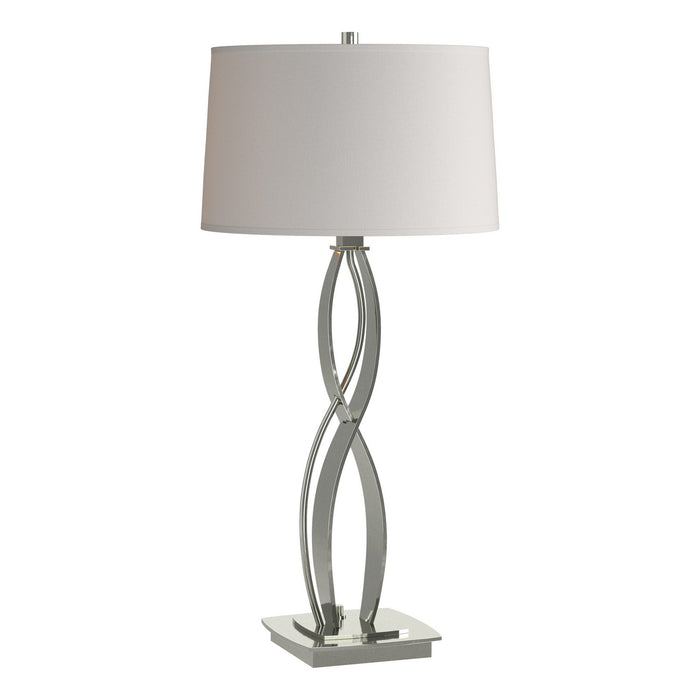 Hubbardton Forge 272686-SKT-85-SE1494 One Light Table Lamp, Sterling
