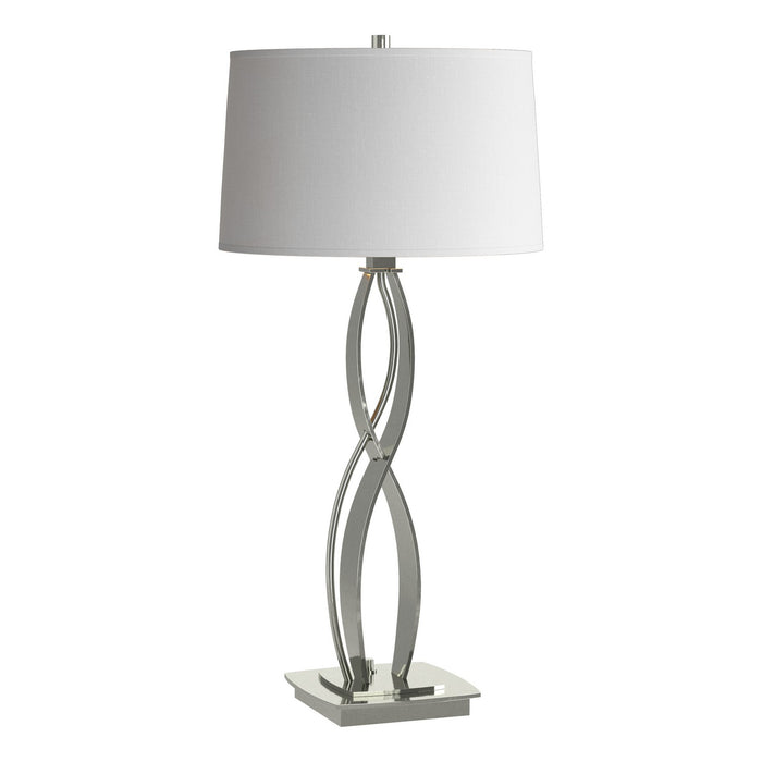 Hubbardton Forge 272686-SKT-85-SF1494 One Light Table Lamp, Sterling