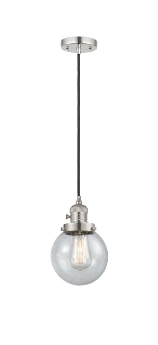 Innovations 201CSW-PN-G204-6-LED LED Mini Pendant, Polished Nickel