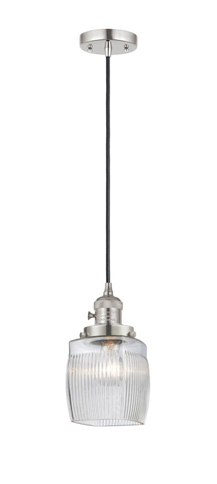 Innovations 201CSW-PN-G302-LED LED Mini Pendant, Polished Nickel