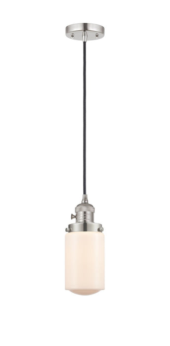 Innovations 201CSW-PN-G311 One Light Mini Pendant, Polished Nickel