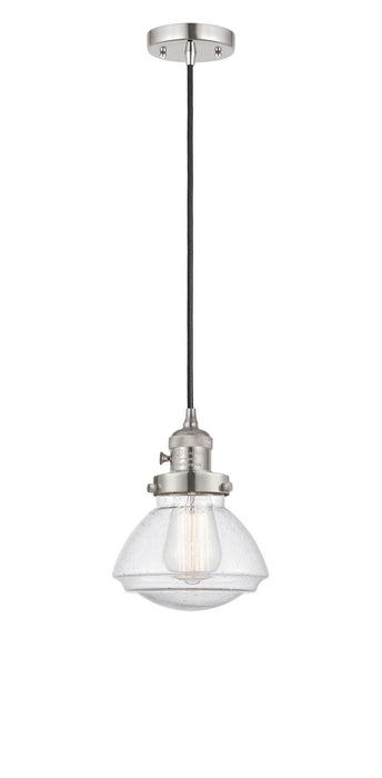 Innovations 201CSW-PN-G324-LED LED Mini Pendant, Polished Nickel