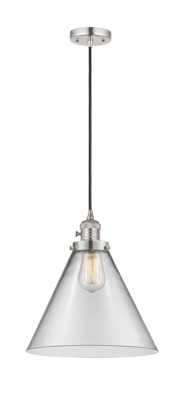 Innovations 201CSW-PN-G42-L One Light Mini Pendant, Polished Nickel