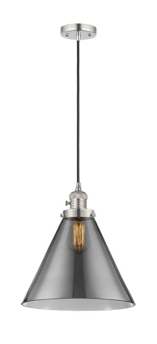 Innovations 201CSW-PN-G43-L One Light Mini Pendant, Polished Nickel