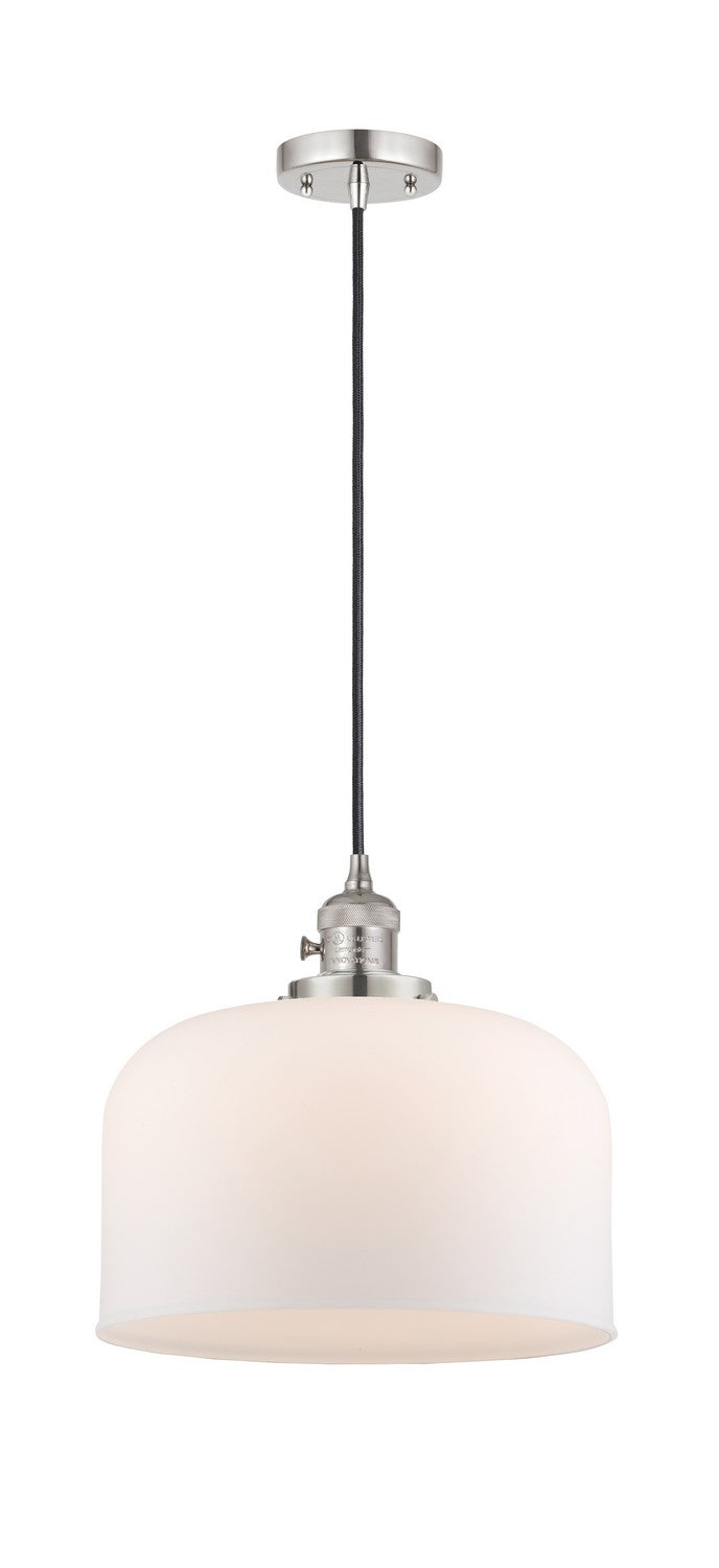 Innovations 201CSW-PN-G71-L One Light Mini Pendant, Polished Nickel