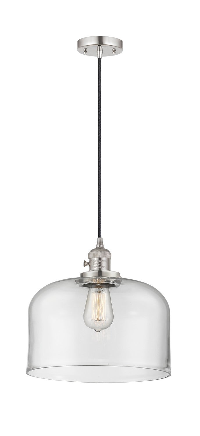 Innovations 201CSW-PN-G72-L One Light Mini Pendant, Polished Nickel