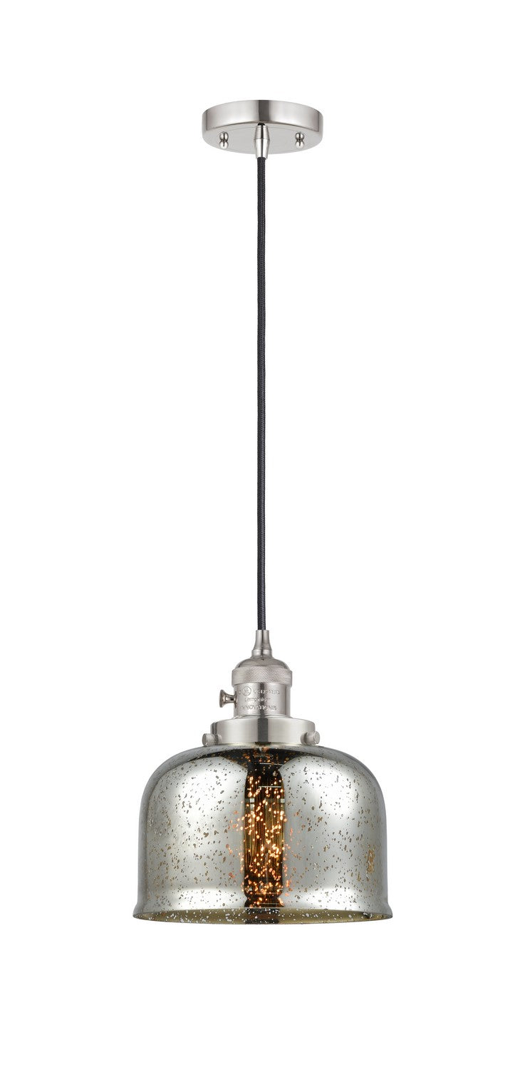 Innovations 201CSW-PN-G78 One Light Mini Pendant, Polished Nickel