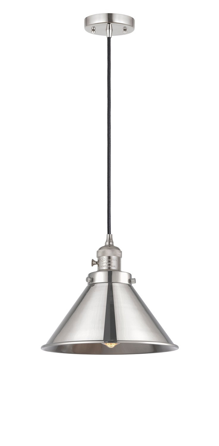 Innovations 201CSW-PN-M10-PN One Light Mini Pendant, Polished Nickel