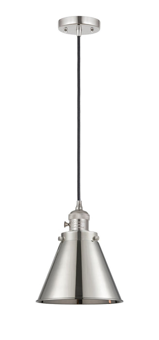 Innovations 201CSW-PN-M13-PN One Light Mini Pendant, Polished Nickel