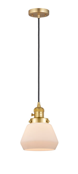 Innovations 201CSW-SG-G171 One Light Mini Pendant, Satin Gold