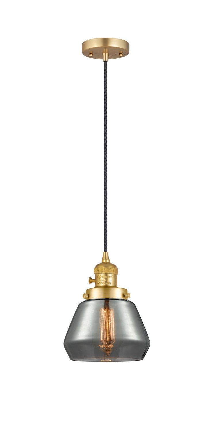 Innovations 201CSW-SG-G173 One Light Mini Pendant, Satin Gold
