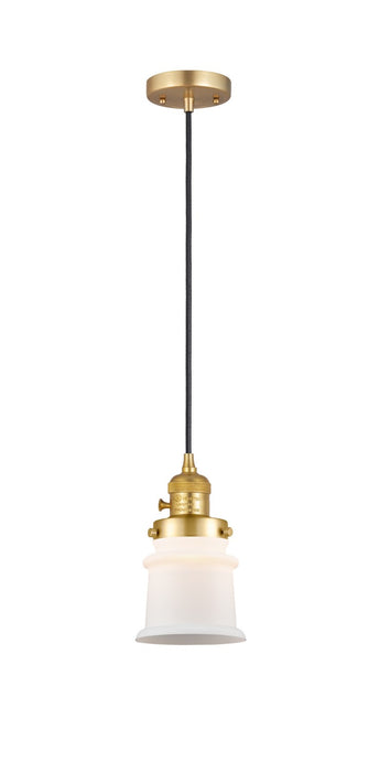 Innovations 201CSW-SG-G181S One Light Mini Pendant, Satin Gold