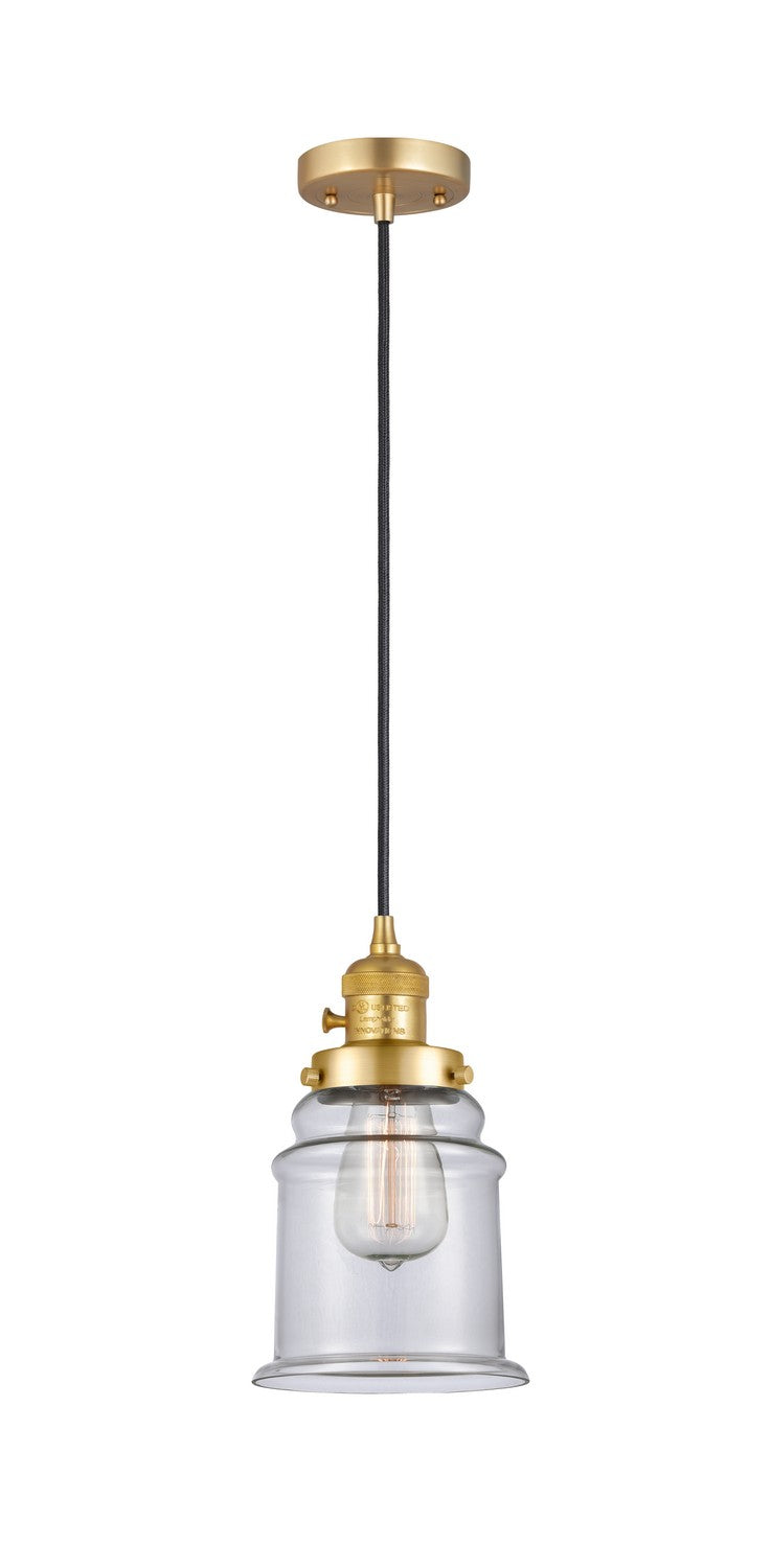 Innovations 201CSW-SG-G182-LED LED Mini Pendant, Satin Gold