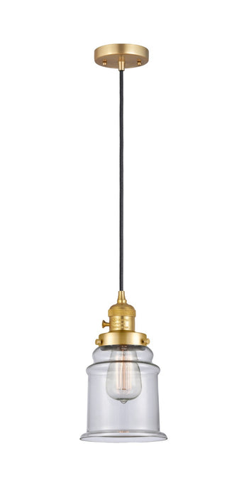 Innovations 201CSW-SG-G182-LED LED Mini Pendant, Satin Gold