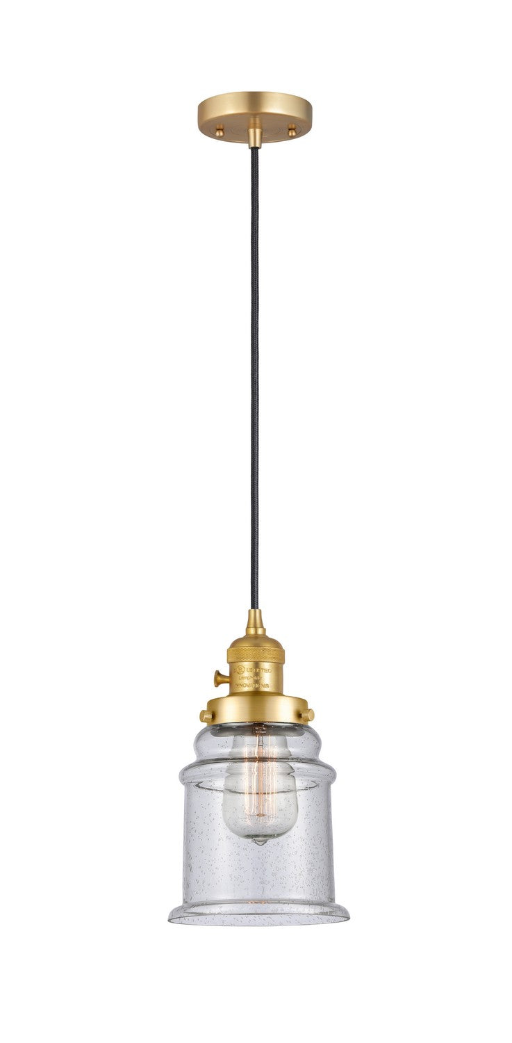 Innovations 201CSW-SG-G184-LED LED Mini Pendant, Satin Gold