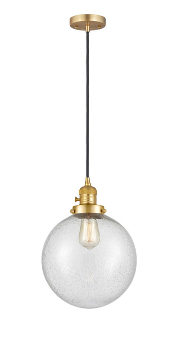 Innovations 201CSW-SG-G204-10-LED LED Mini Pendant, Satin Gold