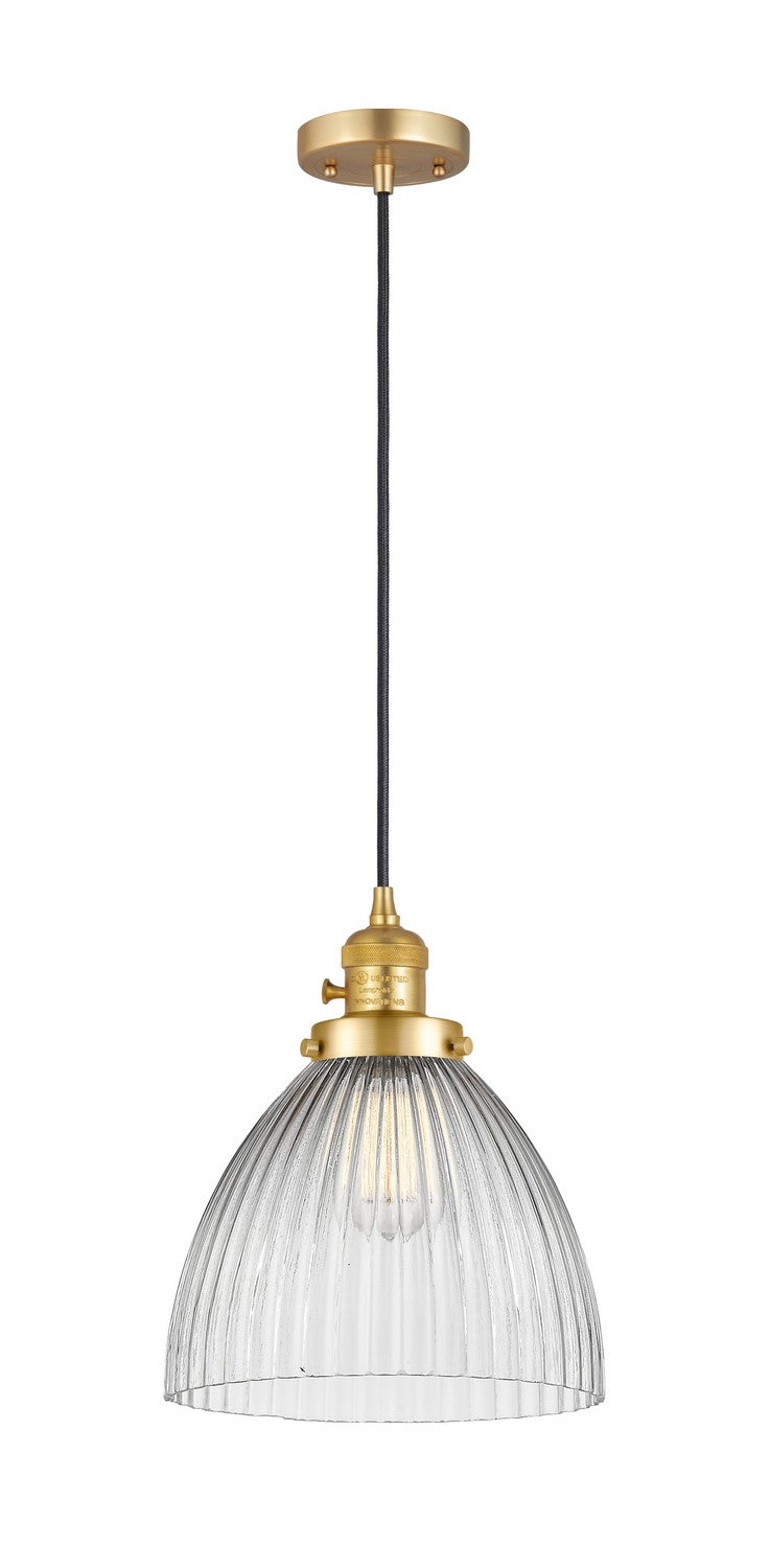 Innovations 201CSW-SG-G222 One Light Mini Pendant, Satin Gold