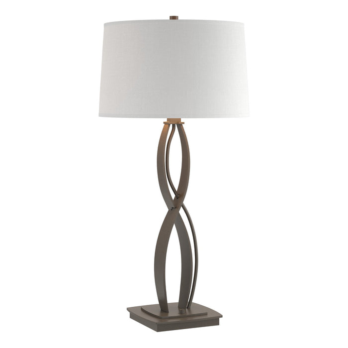 Hubbardton Forge 272687-SKT-07-SF1594 One Light Table Lamp, Dark Smoke
