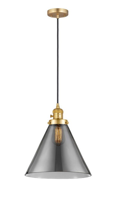 Innovations 201CSW-SG-G43-L One Light Mini Pendant, Satin Gold