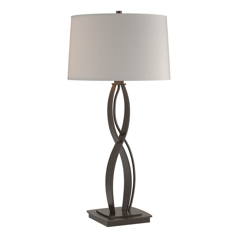 Hubbardton Forge 272687-SKT-14-SE1594 One Light Table Lamp, Oil Rubbed Bronze