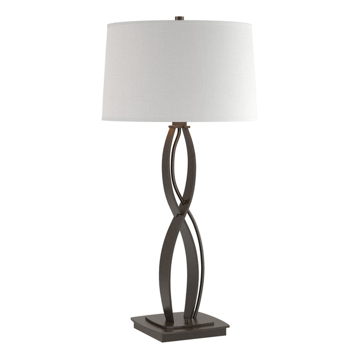 Hubbardton Forge 272687-SKT-14-SF1594 One Light Table Lamp, Oil Rubbed Bronze