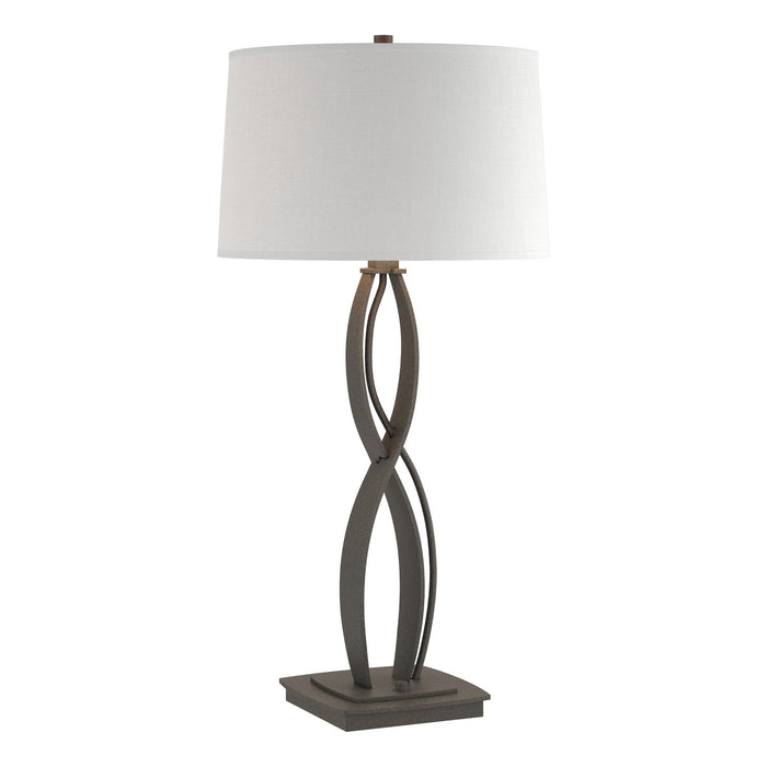Hubbardton Forge 272687-SKT-20-SF1594 One Light Table Lamp, Natural Iron