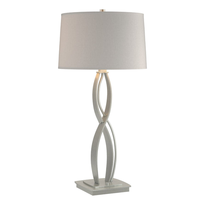 Hubbardton Forge 272687-SKT-82-SE1594 One Light Table Lamp, Vintage Platinum