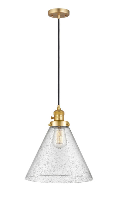 Innovations 201CSW-SG-G44-L-LED LED Mini Pendant, Satin Gold
