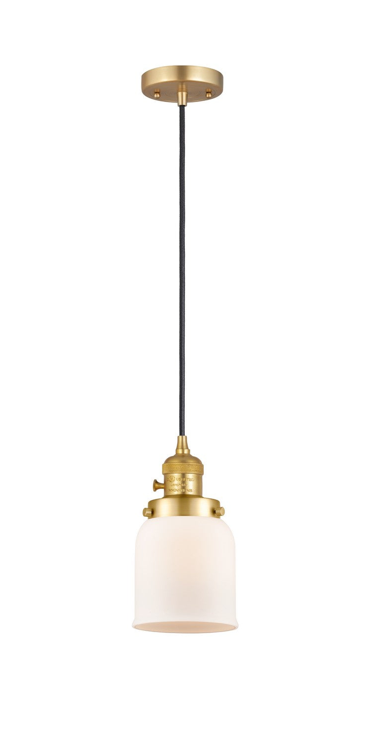 Innovations 201CSW-SG-G51 One Light Mini Pendant, Satin Gold