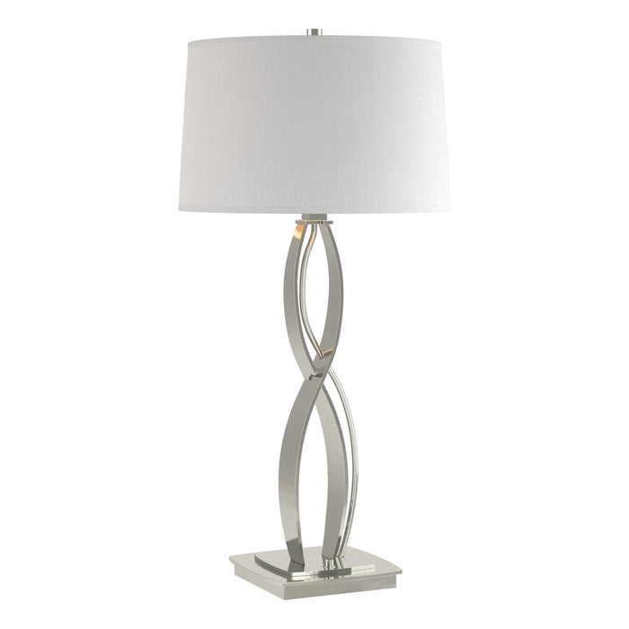 Hubbardton Forge 272687-SKT-85-SF1594 One Light Table Lamp, Sterling