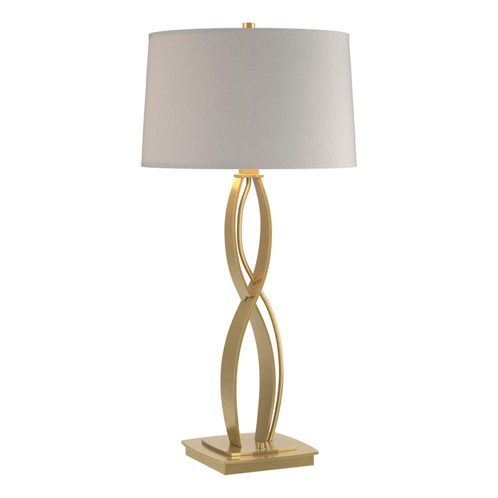 Hubbardton Forge 272687-SKT-86-SE1594 One Light Table Lamp, Modern Brass