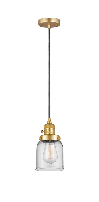 Innovations 201CSW-SG-G52 One Light Mini Pendant, Satin Gold