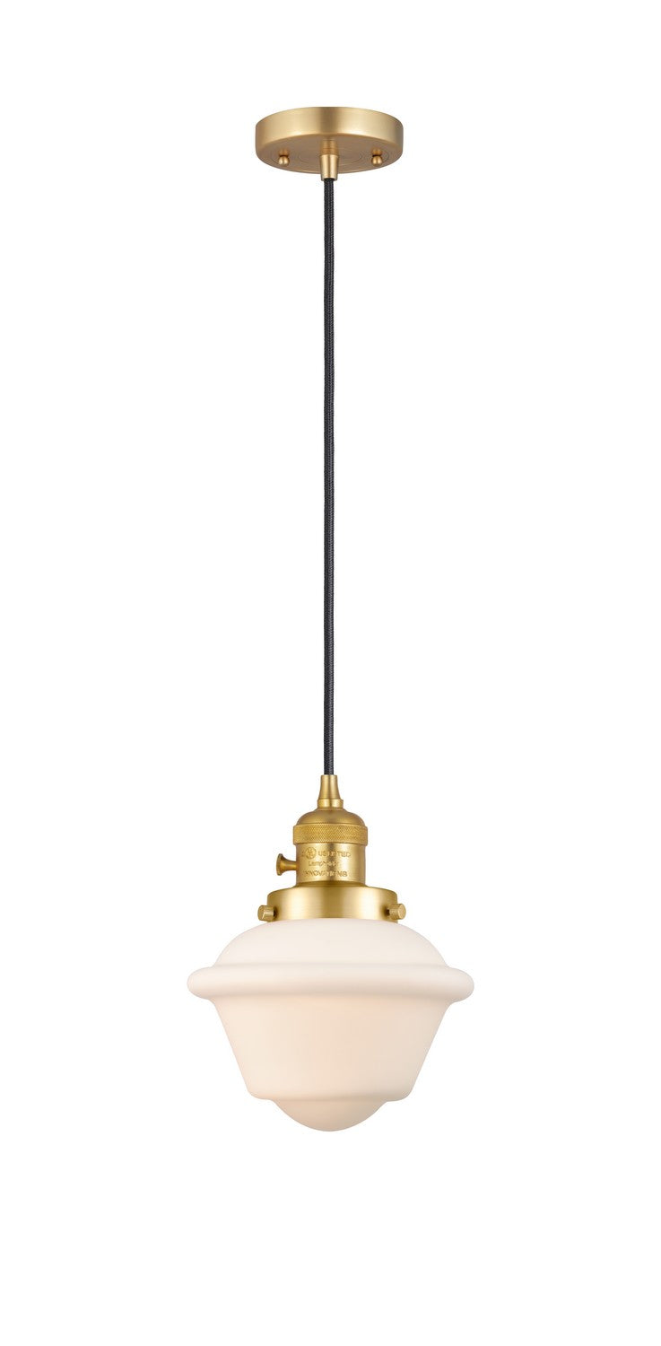 Innovations 201CSW-SG-G531 One Light Mini Pendant, Satin Gold